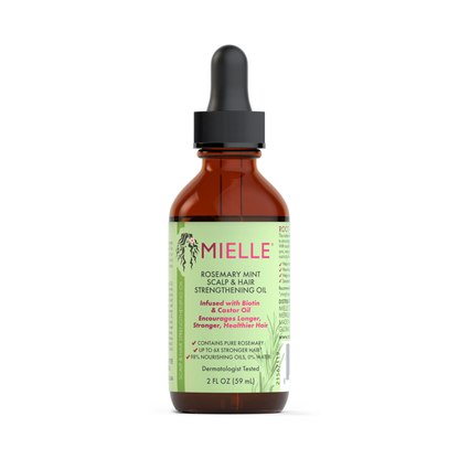 Mielle – Rosemary Mint Scalp & Hair Strengthening Oil, 2 fl oz Mielle Organics