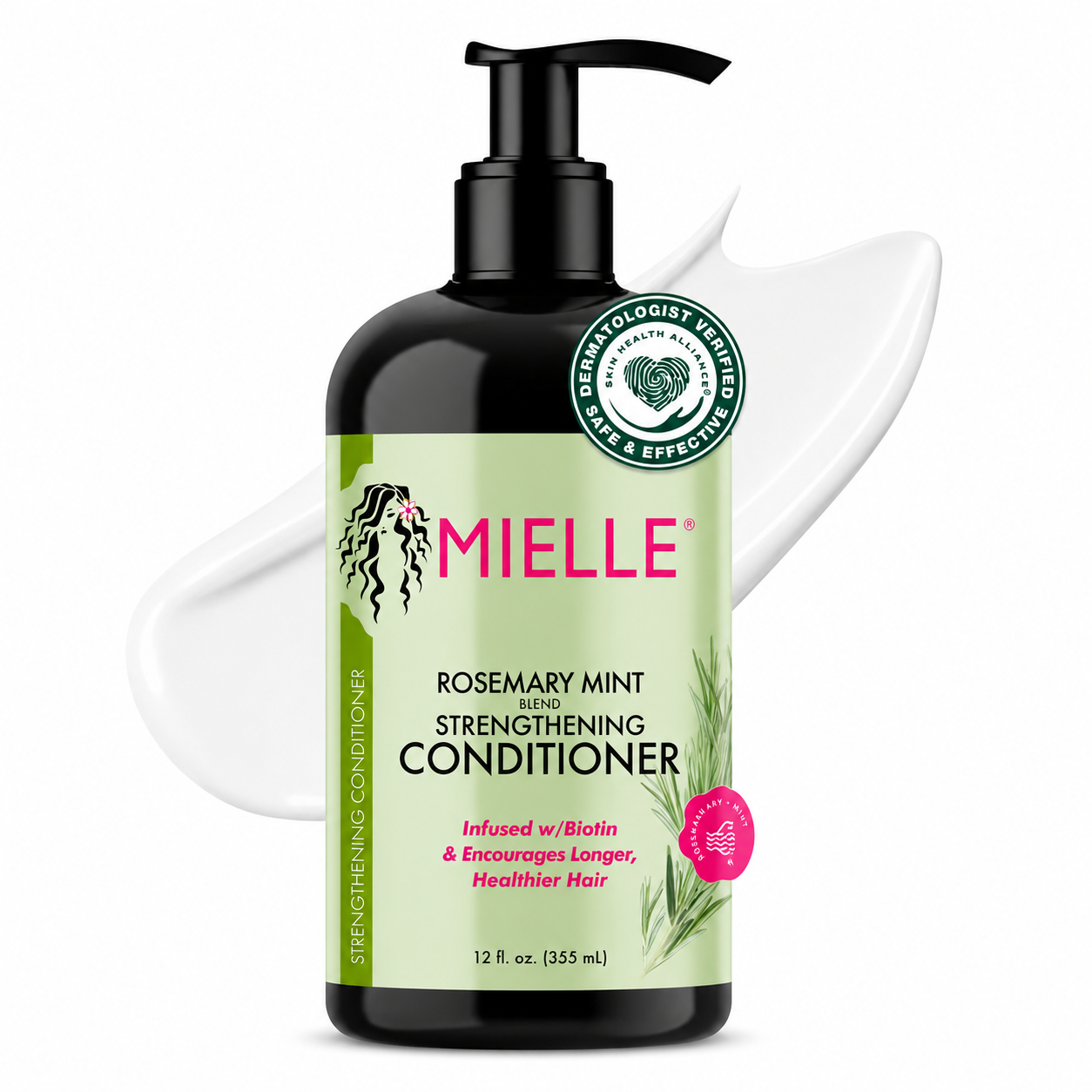 Mielle – Rosemary Mint Strengthening Conditioner, 12 fl oz