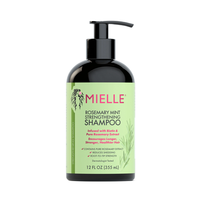 Mielle – Rosemary Mint Strengthening Shampoo, 12 fl oz Mielle Organics