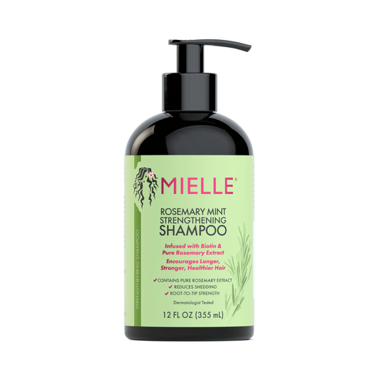 Mielle – Rosemary Mint Strengthening Shampoo, 12 fl oz Mielle Organics