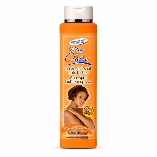 Miss Claire – Anti-Spot Brightening Body Lotion with Carrot Extract, 500 mL Miss Claire