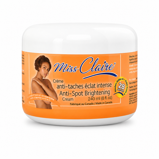 Miss Claire – Crème Éclaircissante Anti-Taches, 240 mL