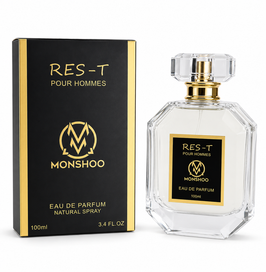 Monshoo RES-T Eau de Parfum for Men, 100 mL Monshoo