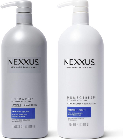 Nexxus - Shampoo and Conditioner Combo Pack, Therappe Humectress, 33.8 OZ