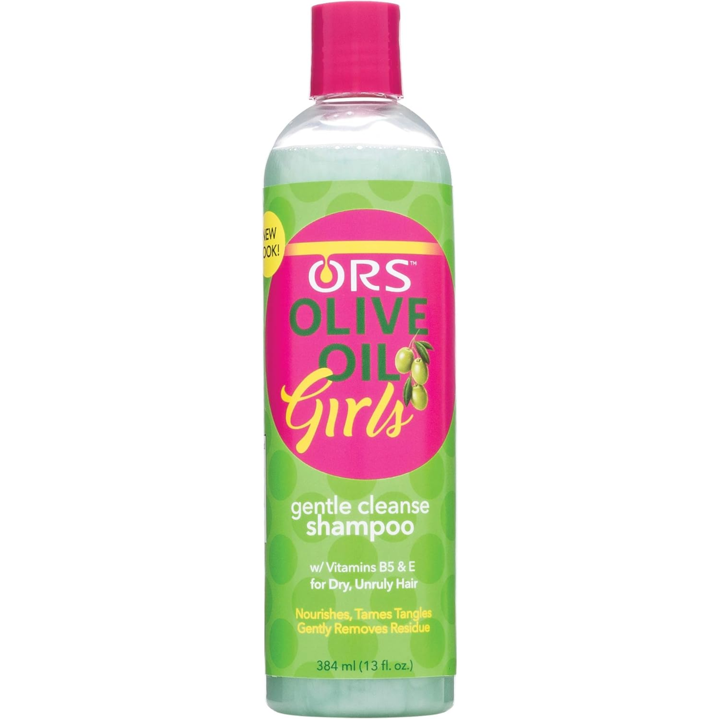 ORS Olive Oil Girls - Gentle Cleanse Shampoo w/ Vitamins B5 & E, 384 ml