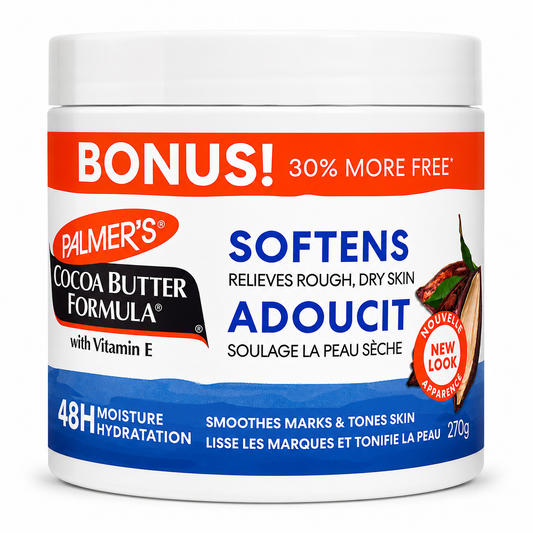 Palmer's – Cocoa Butter Formula Body Cream with Vitamin E, Bonus Size 270g (30% More Free) Palmer's