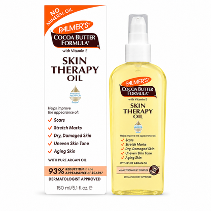 Palmer's – Cocoa Butter Formula Skin Therapy Oil with Vitamin E & Argan Oil, 150 mL