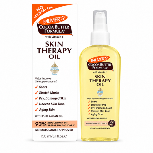 Palmer's – Cocoa Butter Formula Skin Therapy Oil with Vitamin E & Argan Oil, 150 mL Palmer's