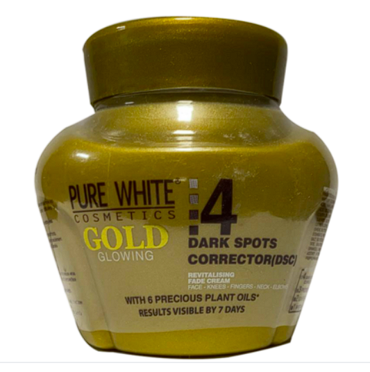 Pure White Cosmetics - Gold Glowing Cream, 30ml