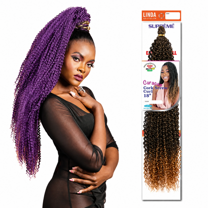 SUPRÊME Hair – Curacao Cork Screw Curl 18" SUPRÊME HAIR