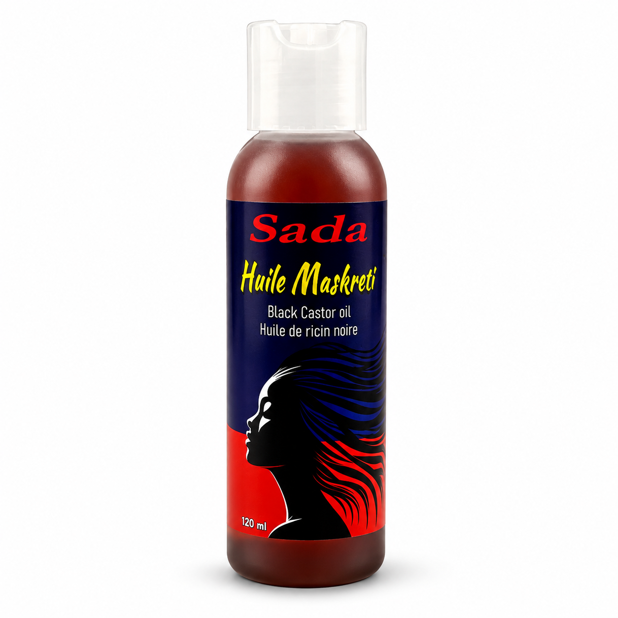 Sada – Black Castor Oil (Huile Maskreti), 120 mL