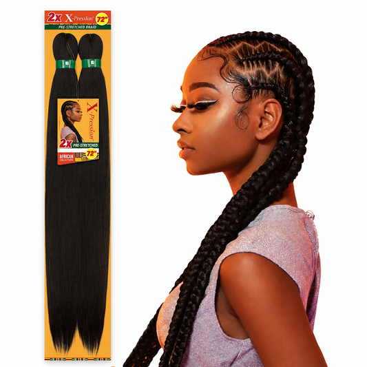 Sensationnel – 2X X-Pression Pre-Stretched Braid 72" SENSATIONNEL