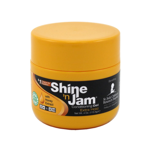 Shine 'n Jam – Conditioning Gel Extra Hold with Honey Extract, 4 oz