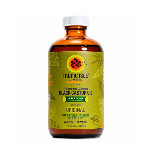 Tropic Isle Living – Huile de ricin noir jamaïcain originale, 8 oz liq.