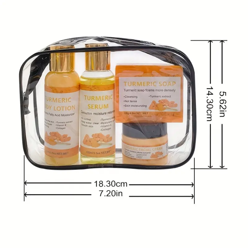 Turmeric Skincare & Wash Set