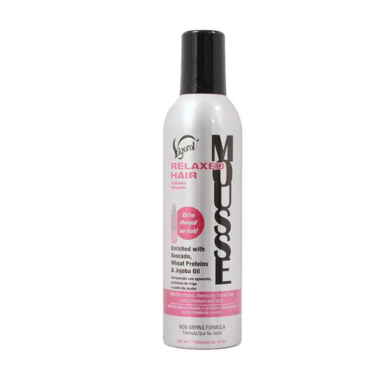 Vigorol – Relaxed Hair Mousse, 12 oz Vigorol