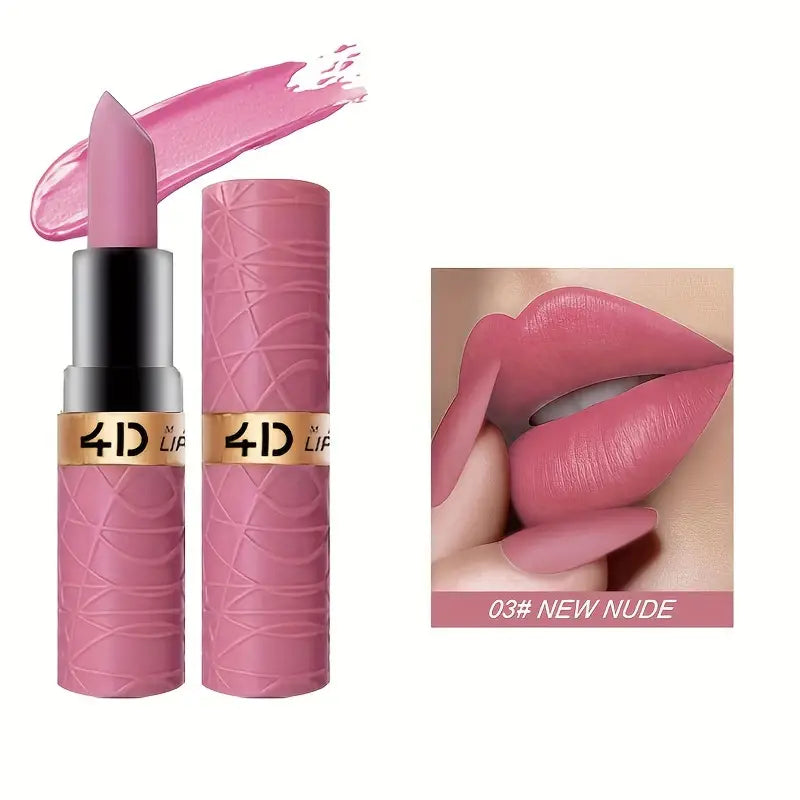 4D Long Lasting Matte Lipstick