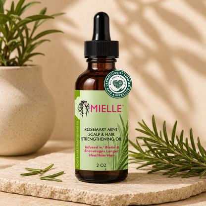 Mielle – Rosemary Mint Scalp & Hair Strengthening Oil with Biotin, 2 fl oz Mielle Organics