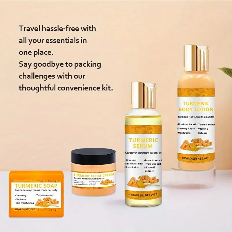 Turmeric Skincare & Wash Set