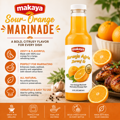 Makaya – Marinade à l’Orange Sure, 23 oz liq