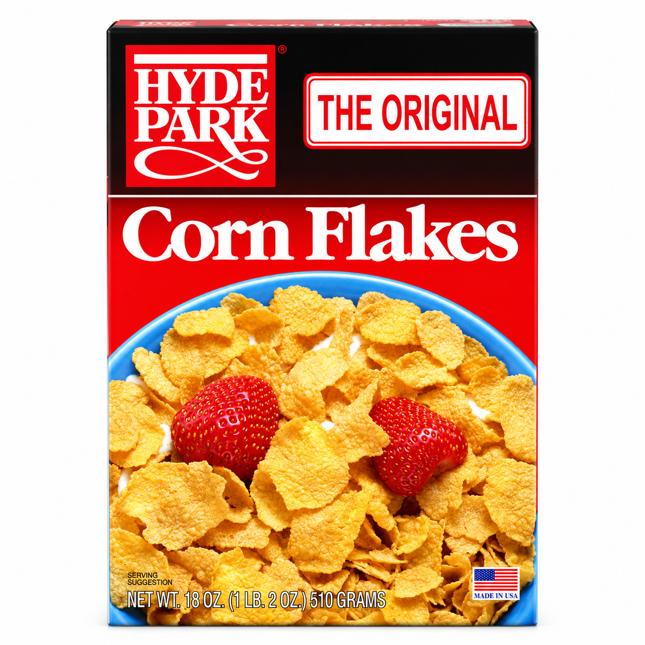 Hyde Park – The Original Corn Flakes Breakfast Cereal, 18 oz Hyde Park
