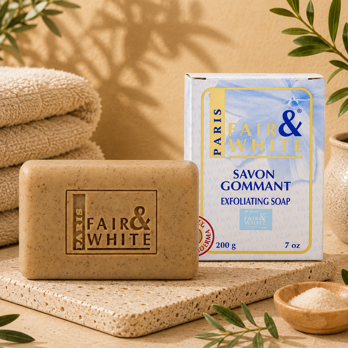 Fair & White Paris – Original Gentle Exfoliating Soap, 200g Fair & White Paris