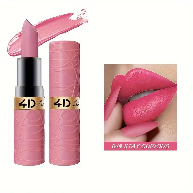 4D Long Lasting Matte Lipstick