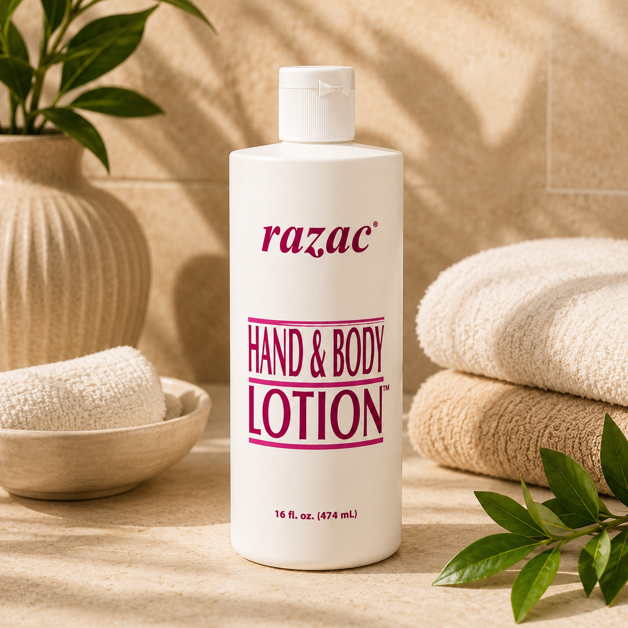 Razac – Hand & Body Lotion, 16 fl oz Razac