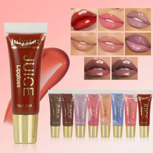 Julystar – Brillant à Lèvres JUICE, 5 ml (Tube Unitaire)