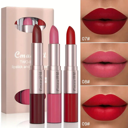 CmaaDu - Matte Lipstick & Long Lasting Smudge Proof Liquid Lipstick Lip Gloss