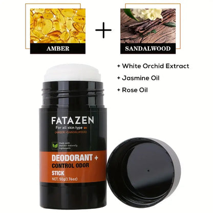 Fatazen - Amber Sandalwood Deodorant Cream Stick