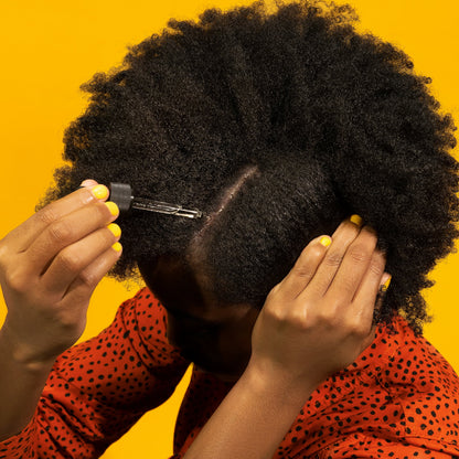 Cantu - Huile fortifiante pour cheveux et cuir chevelu infusée à la biotine 