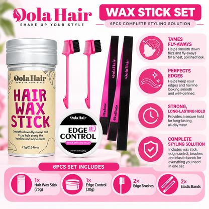 DolaHair – Wax Stick Set, 6pcs DolaHair