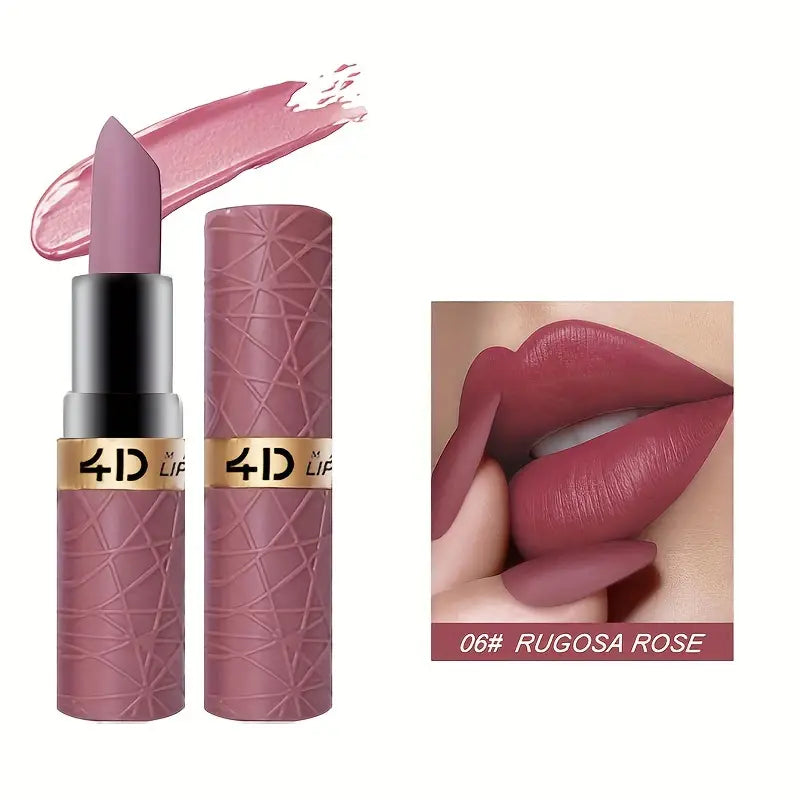 4D Long Lasting Matte Lipstick