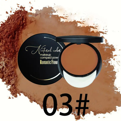 Pecolovers - Concealer Correction & Romantic Flowers - Makeup Compact Powder Foundation