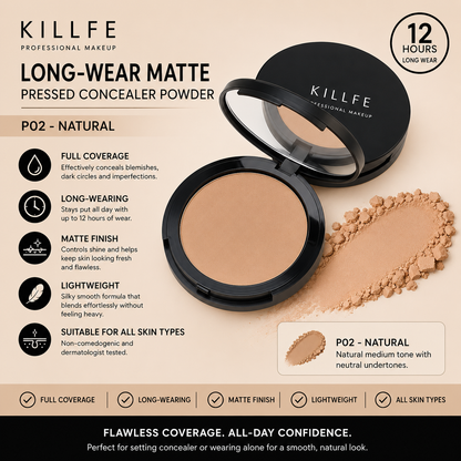 Killfe – Long-Wear Matte Pressed Concealer Powder
