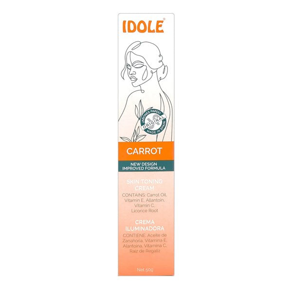 Idole - Carrot Skin Toning Cream, 50g