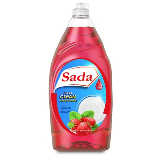 SADA - ULTRA CLEAN DISH SOAP w/ STRAWBERRY SCENT, 520ml