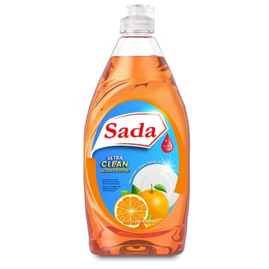 SADA - ULTRA CLEAN DISH SOAP w/ ORANGE SCENT, 520ml