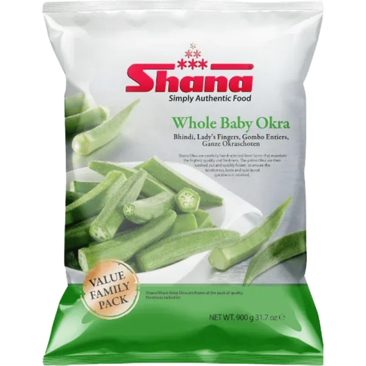 SHANA - FROZEN WHOLE BABY OKRA, 300g