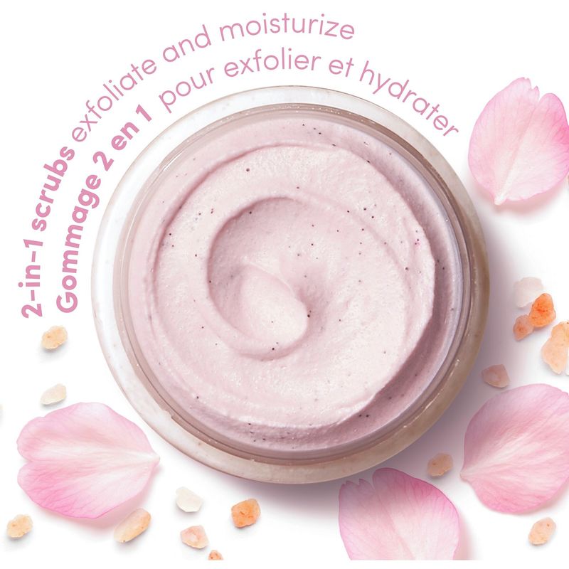 Dove - Himalayan Salt & Rose Oil Exfoliating Body Scrub for Silky Smooth Skin